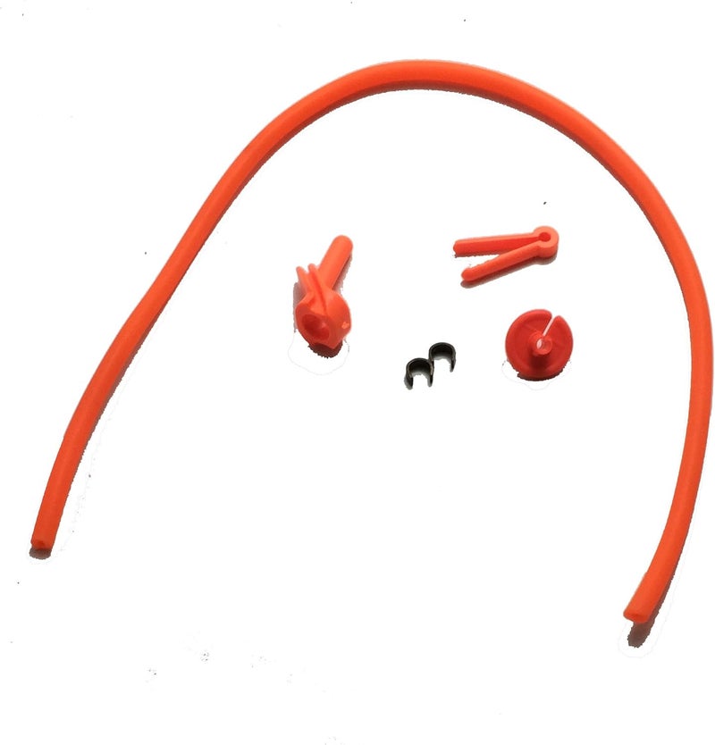 pro-hunter Archery Bundle: peep Super 1/4 Combo,Kisser, Clips,1 ft Latex, Cable Clip - Image 3